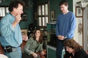 Michael Ruscio on left directing 