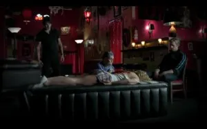 Marcia deRouse True Blood's Dr. Ludwig with Anna Paquin Sookie Stackhouse