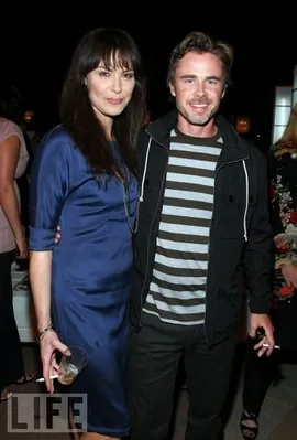 Sam Trammell and Michelle Forbes