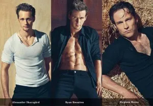 Alexander Skarsgard, Ryan Kwanten, Stephen Moyer