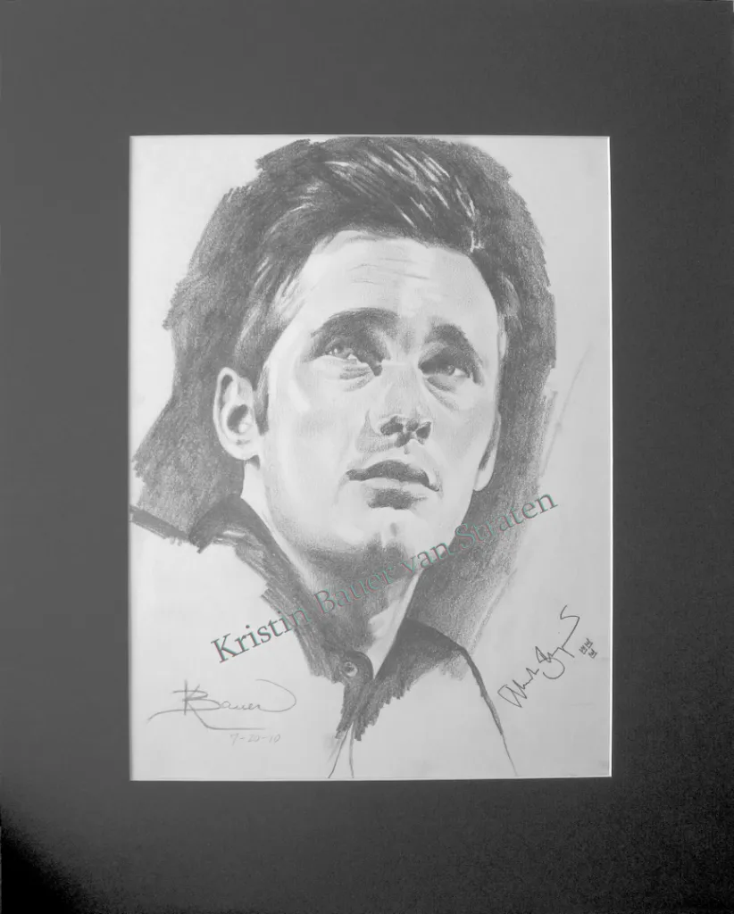 Kristin Bauer's Alexander Skarsgard Drawing Kristin Bauer's Alexander Skarsgard Drawing