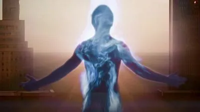 Alan Hyde as True Blood Godric Meeting the Sun Alan Hyde as True Blood Godric Meeting the Sun