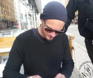 Alexander Skarsgard Signing Bajen Aid Item Alexander Skarsgard Signing Bajen Aid Item