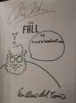 'The Fall' autographed by Del Toro 'The Fall' autographed by Del Toro