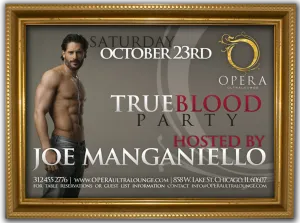 Joe Manganiello Appearance Poster