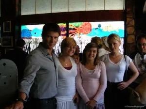 Stephen Moyer and Anna Paquin with Darnell Children