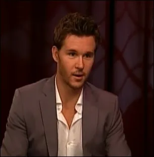 Ryan Kwanten, True Blood's Jason Stackhouse, sits for an AP interview.