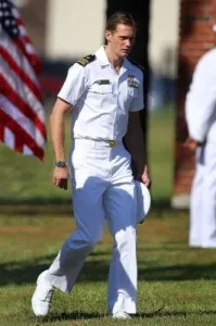 Alexander Skarsgard on Battleship Set