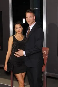 Jim Parrack, who plays Hoyt Fortenberry on True Blood, attended the 127 Hours premiere with wife, Ciera