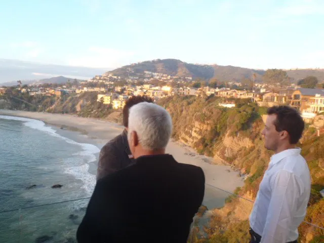 True Blood Composer Nathan Barr and Actor Kevin Alejandro (Jesus) at a Laguna Bch, CA event