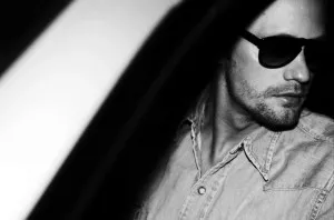 Alexander Skarsgard, who plays viking vampire Eric Northman on True Blood, poses for a magazine photo shoot