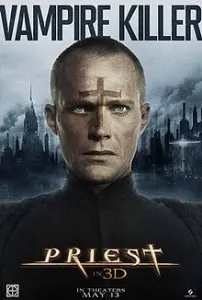 Priest movie poster (featuring Stephen Moyer)