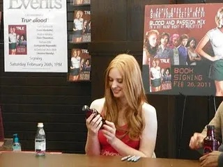 Deborah Ann Wool Holding Tru Blood