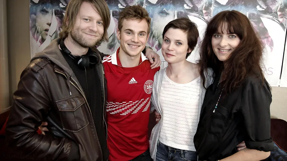 Actors from the film 