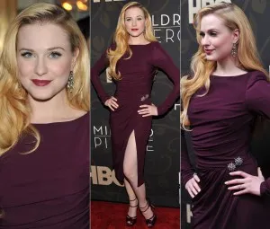 True Blood's Evan Rachel Wood @ Mildred Pierce premiere