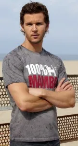 Ryan Kwanten wears Aussie Mambo brand