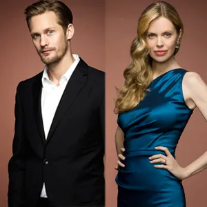 Alexander Skarsgård and Kristin Bauer van Straten Alexander Skarsgård and Kristin Bauer van Straten