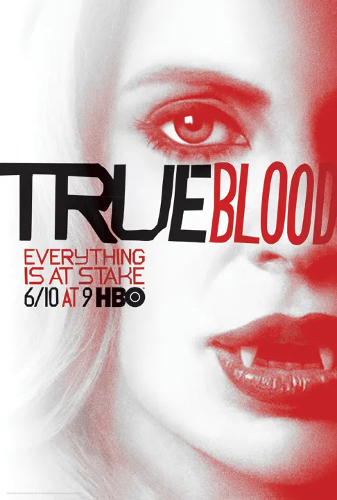 HBO's True Blood's Pam played by Kristin Bauer poster
