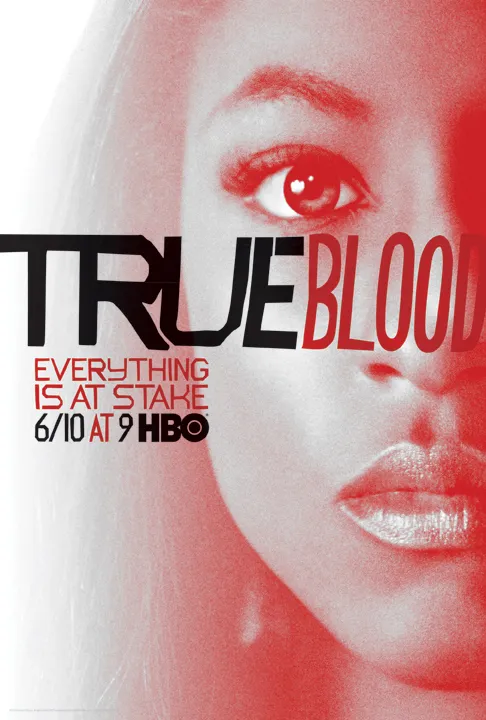 HBO's True Blood's Tara Thornton played by Rutina Wesley poster