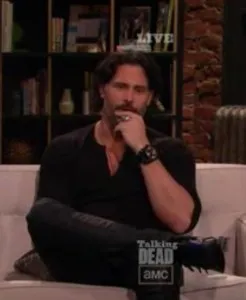 Joe Manganiello (Alcide in HBO's True Blood) on AMC's Talking Dead