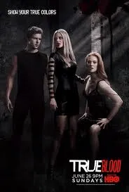 HBO's True Blood Black Promo Poster
