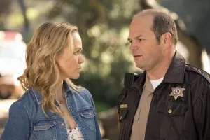 Credit: John P. Johnson/HBO Lauren Bowles “Holly Cleary”, Chris Bauer “Andy Bellefleur”