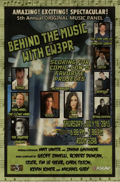 Behind the Music Poster