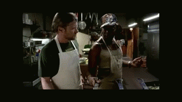 TB S06E10 Terry Bellefleur and Lafayette GIF