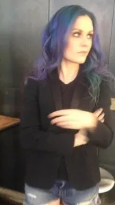 Anna Paquin (who stars as Sookie Stackhouse in HBO's True Blood) goes for the mermaid look