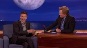 Stephen Moyer (who plays vampire Bill Compton in HBO's True Blood) gets interviewed by Conan O'Brien