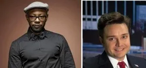 Dragon Con 2014 Nelsan Ellis and Michael McMillian