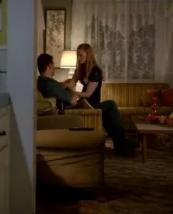 Hoyt Fortenberry (Jim Parrack) and Jessica Hamby (Deborah Ann Woll) get back together in HBO's True Blood Season 7 Episode 9 (entitled 'Love is to Die')