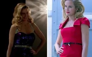 Pam (Kristin Bauer van Straten) and Sarah Newlin (Anna Camp) are set for a Southern-off in HBO's True Blood Season 7